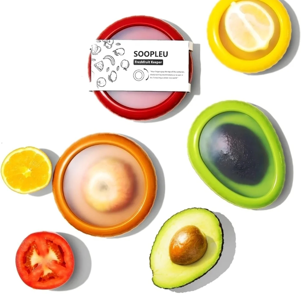 Colorful Avocado Saver and Tomato HolderSet - Picture 4 of 4